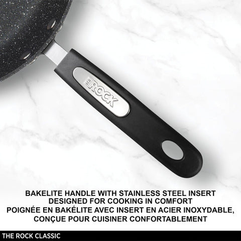 Starfrit 20cm pan is oven-safe for versatile cooking from stove to oven.