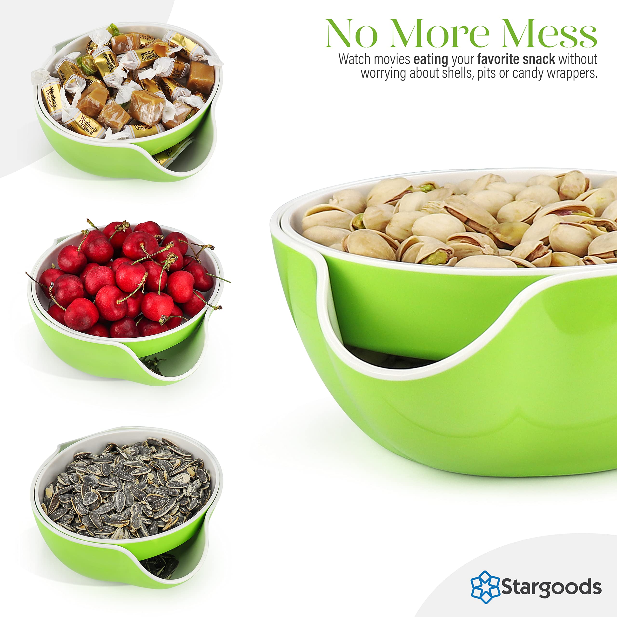 Stargoods Pistachio Bowl is gift-ready for thoughtful snacking