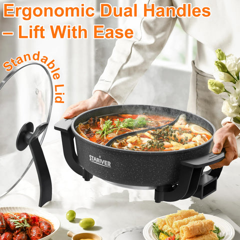 Stariver 6L capacity designed to serve 8–12 guests at gatherings.