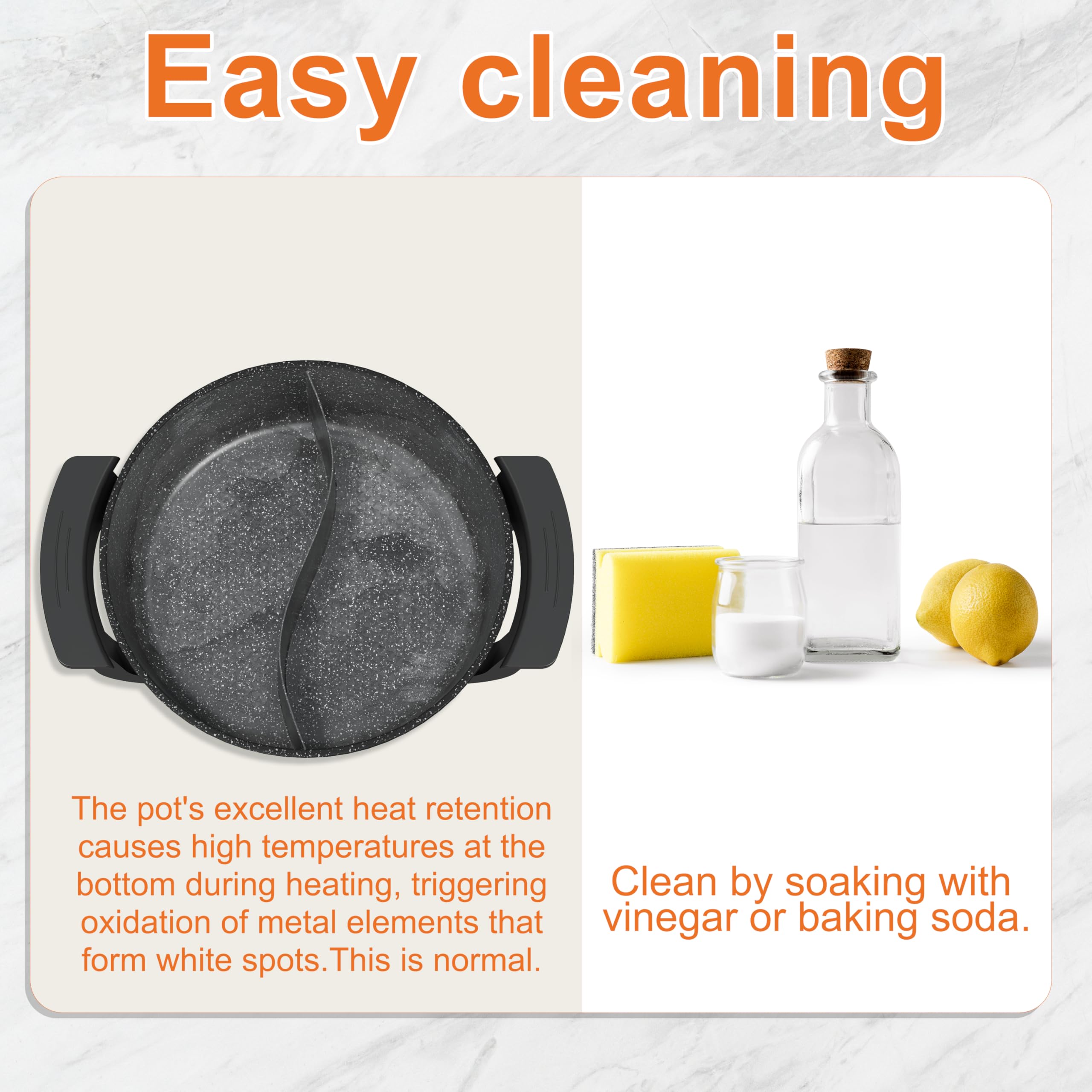 Stariver lid stand-up keeps serving area neat and spills-free.