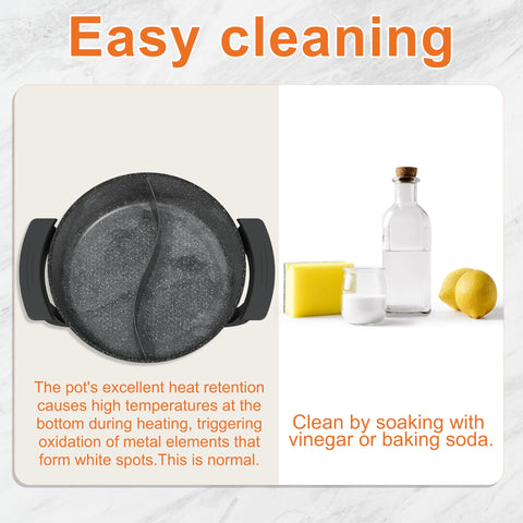 Stariver lid stand-up keeps serving area neat and spills-free.