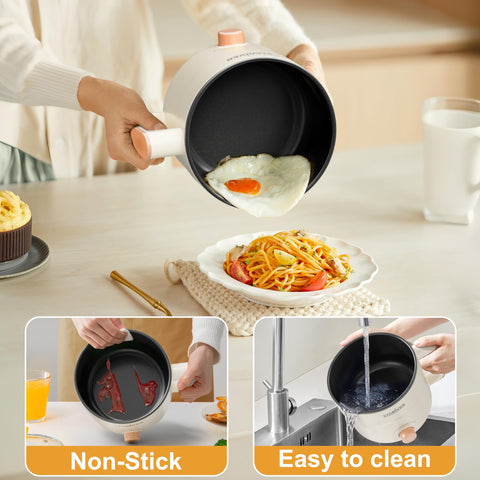 Stariver non-stick coating eases cleanup after noodles, eggs, or oats