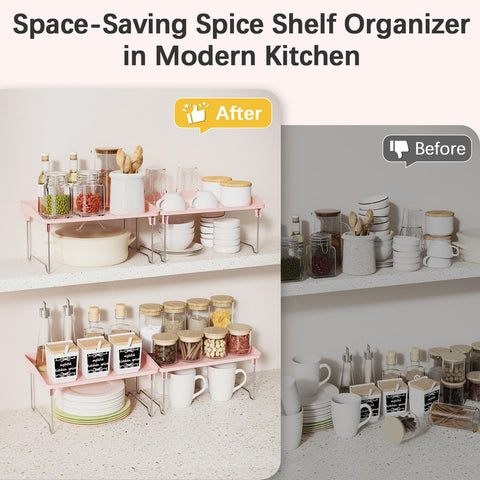 STARLATTA pink plastic storage shelves suitable for makeup and toiletries