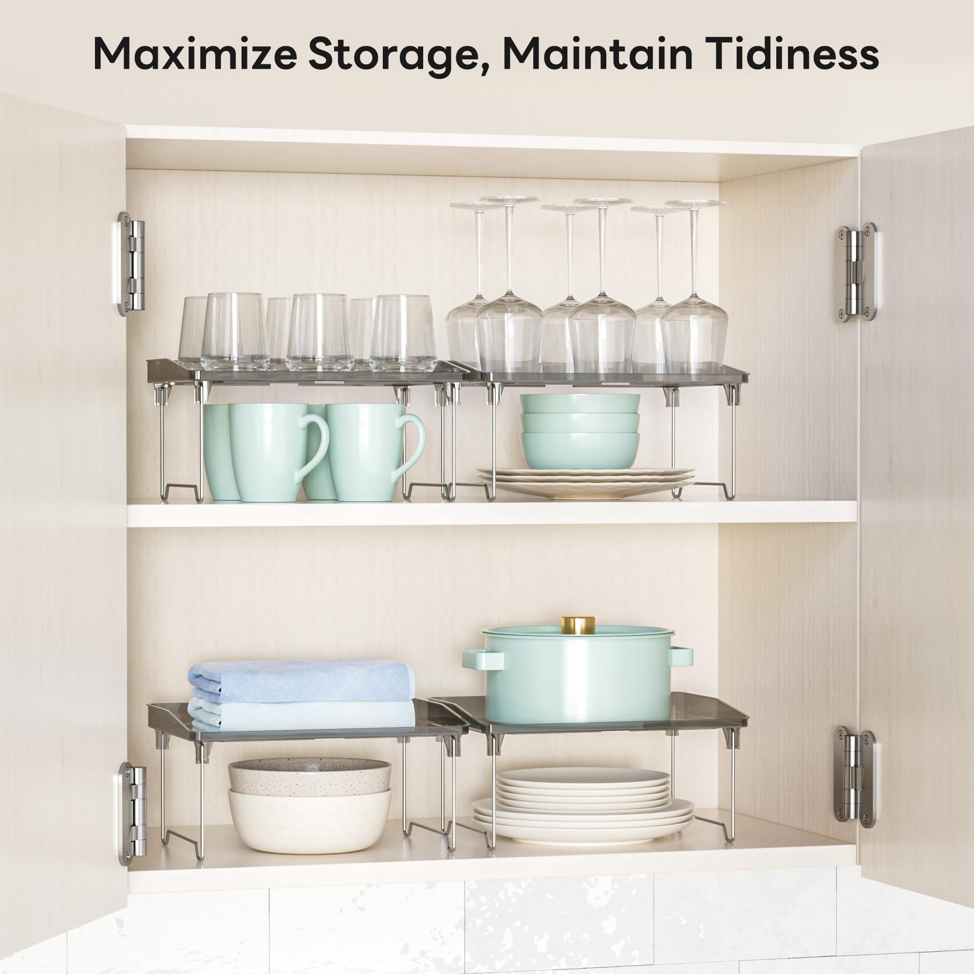 STARLATTA bathroom makeup organizer shelf ready to tidy cosmetics on vanity