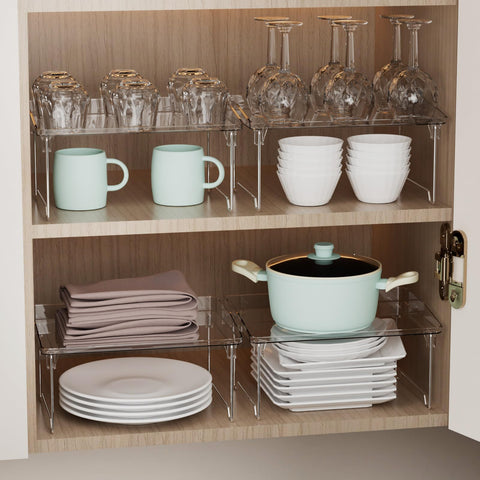 STARLATTA foldable stackable shelf offers flexible storage and easy expansion.