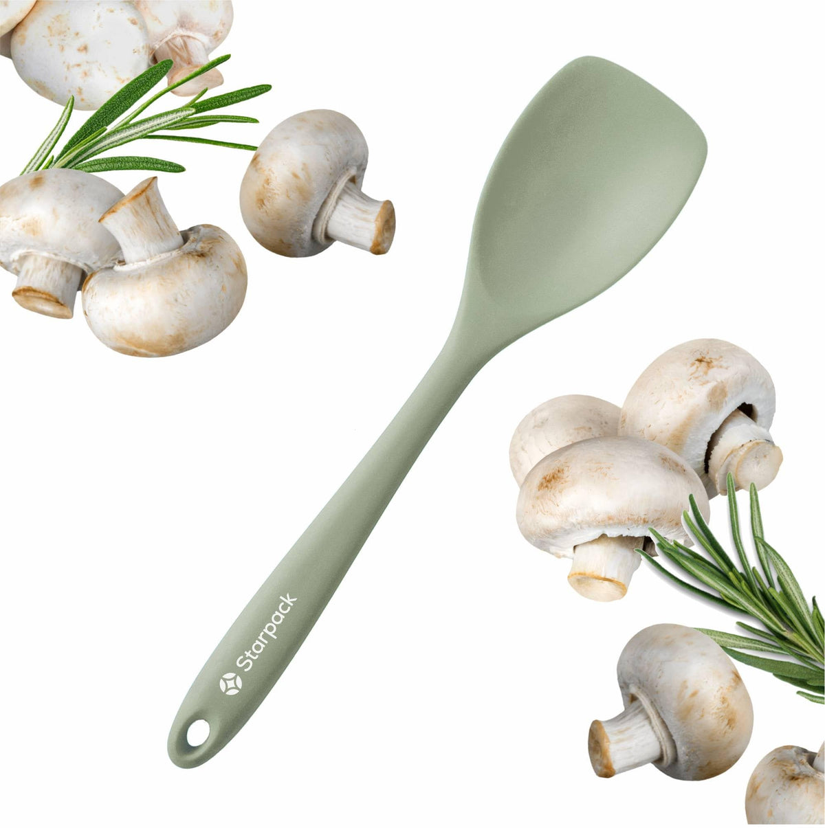 StarPack Home All Rounder spoonula in action, heat resistant up to 600°F.