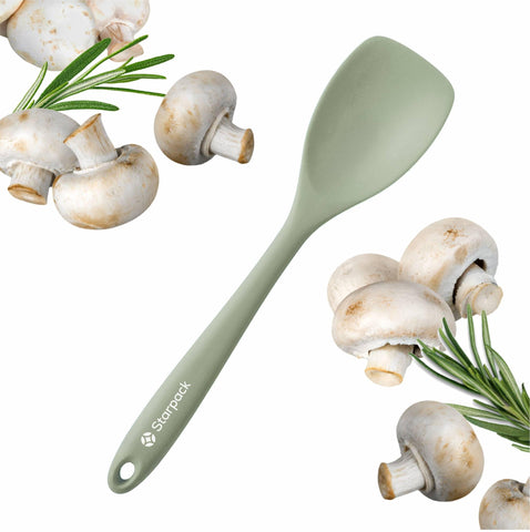 StarPack Home All Rounder spoonula in action, heat resistant up to 600°F.
