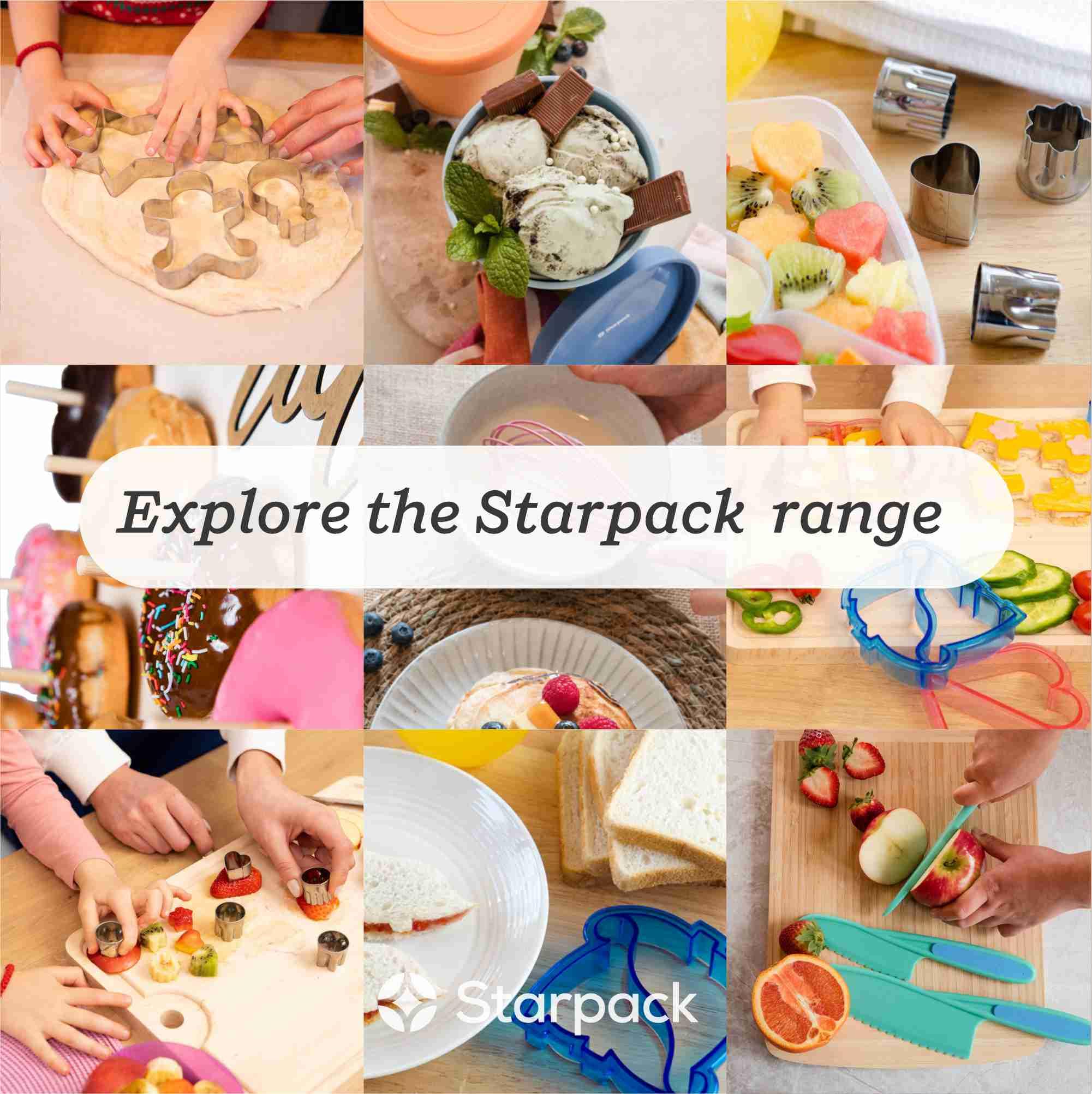 StarPack Finger Loving kit supports ages 3+ with adult supervision for learning