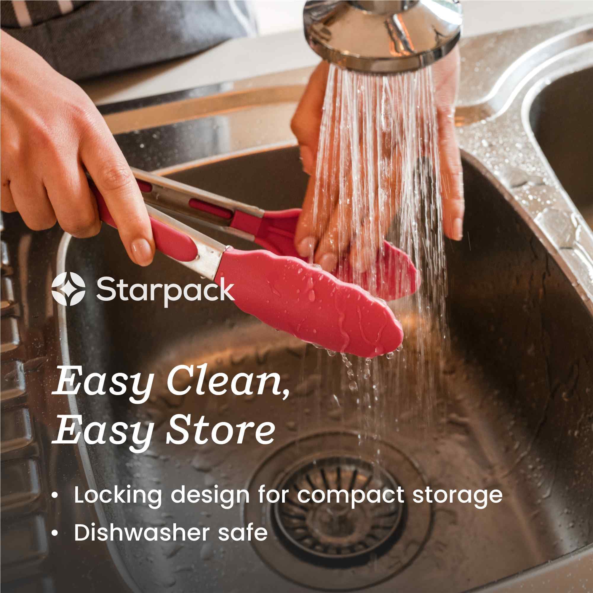 StarPack Home Get a Grip silicone-tips closeup showing nonstick-friendly surface
