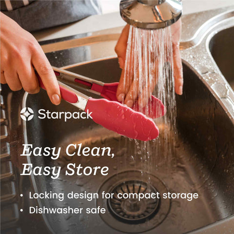 StarPack Home Get a Grip silicone-tips closeup showing nonstick-friendly surface