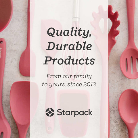 StarPack Home spoonula is dishwasher safe for quick cleanup.
