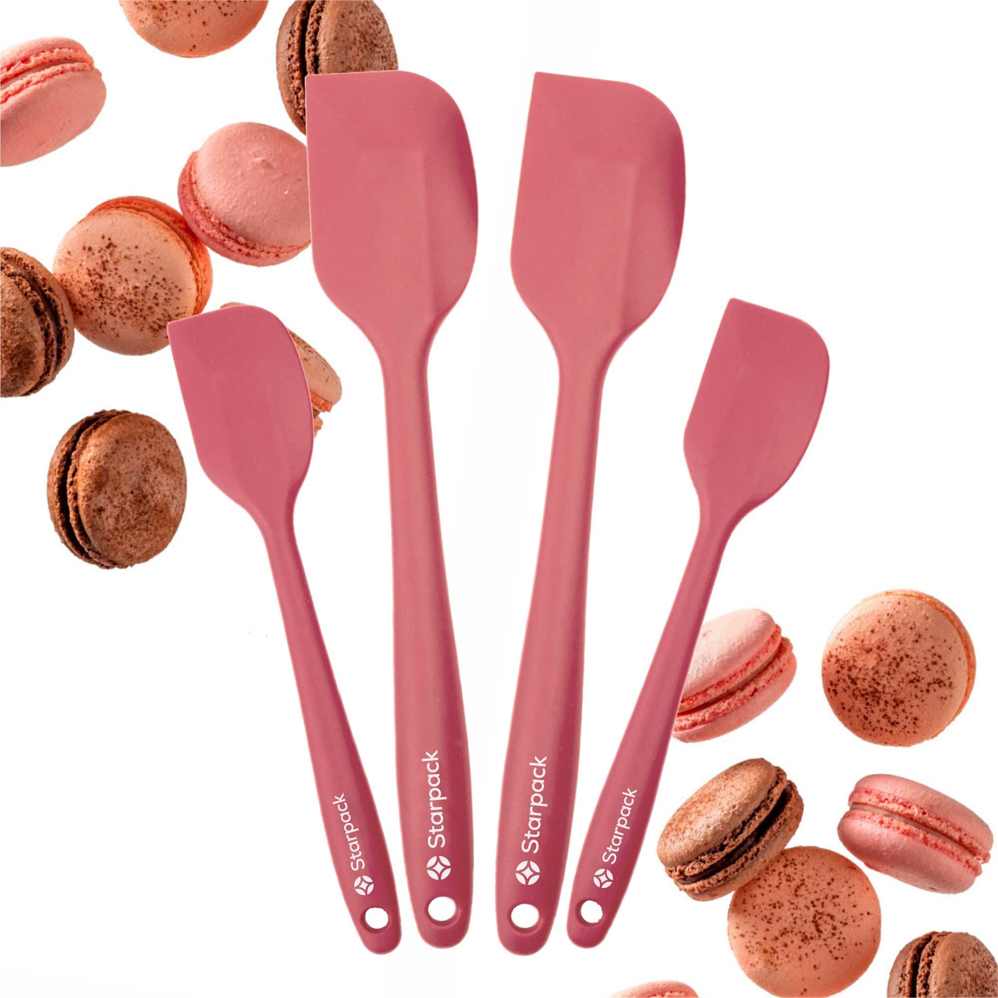 StarPack Scrape Stir large spatula in batter for easy mixing