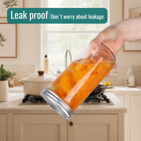 STARSIDE glass jars are freezer-safe and BPA-free for versatile storage.