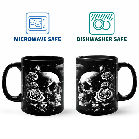 STARTER FLUID Gothic mug in black ceramic highlights bold style and durability