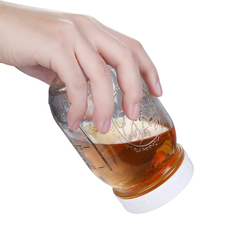 Staruby wide ribbing grip makes opening jars easier.