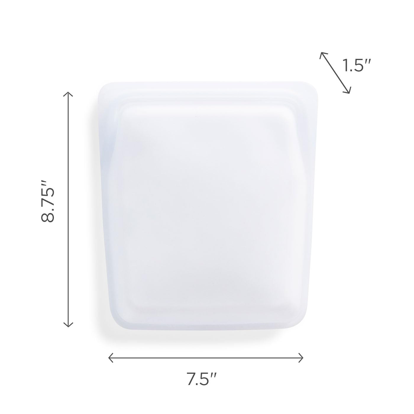 Stasher bag safe in microwave for reheating leftovers.