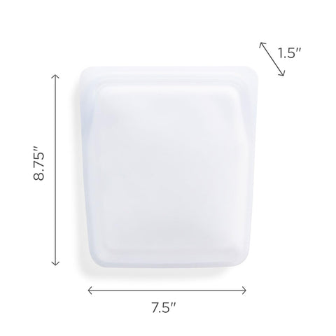 Stasher bag safe in microwave for reheating leftovers.