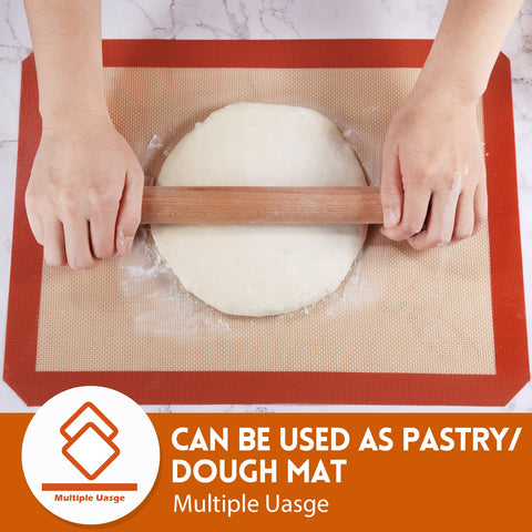 STATINT silicone mat helps crisp pizza and fries with even heat.