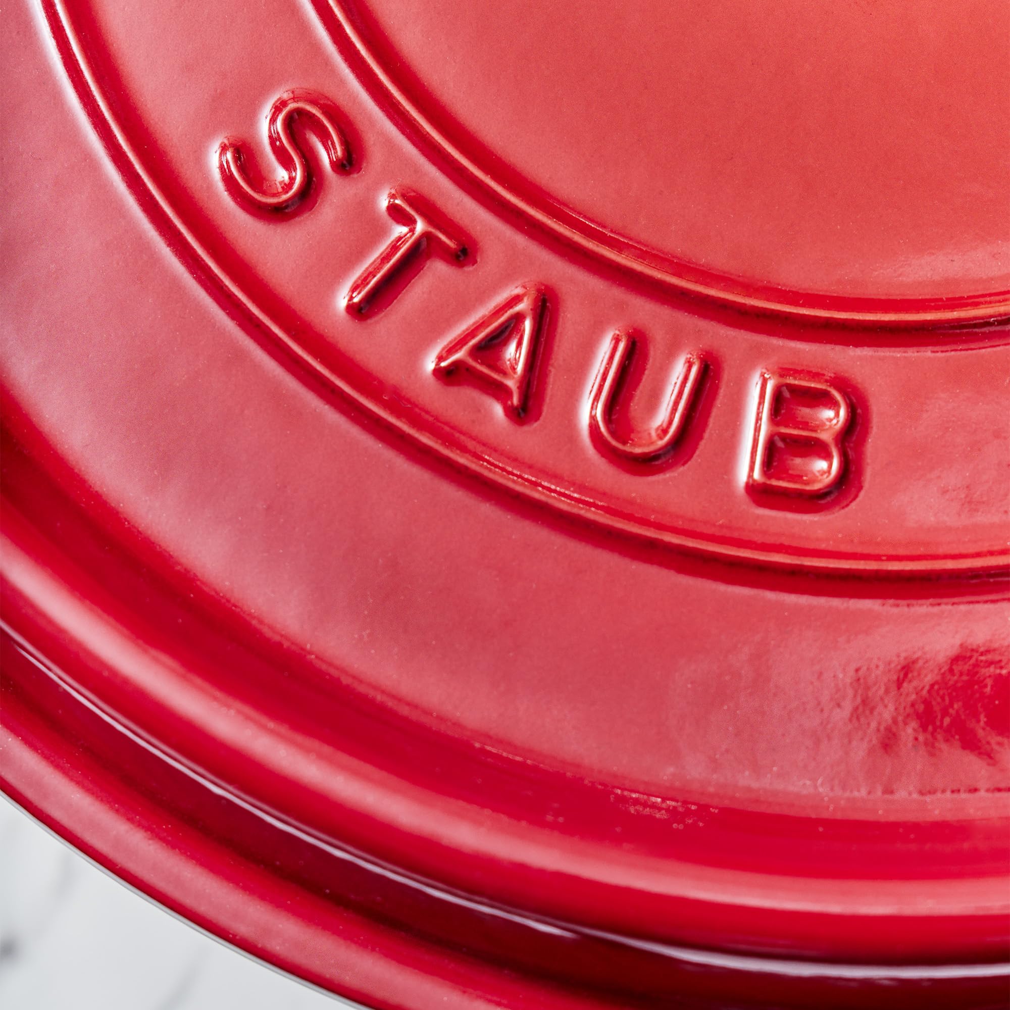 STAUB enamel finish blends kitchen performance with elegant table presentation.
