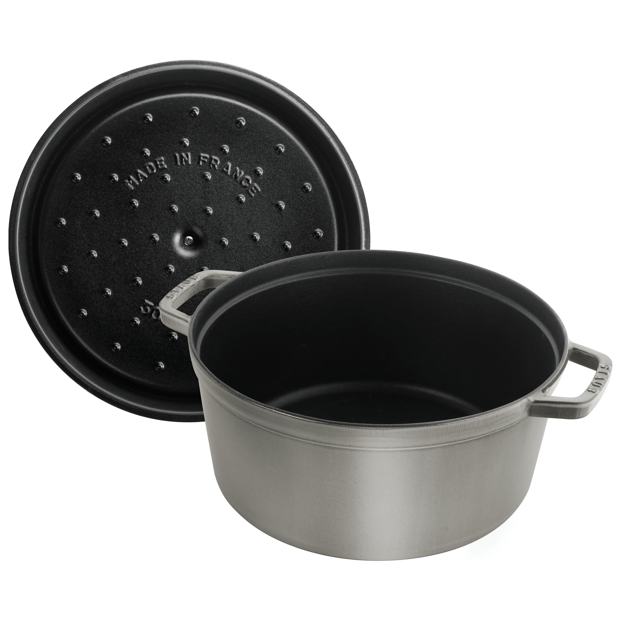 Staub French-made cookware highlights heritage and durability for daily meals.