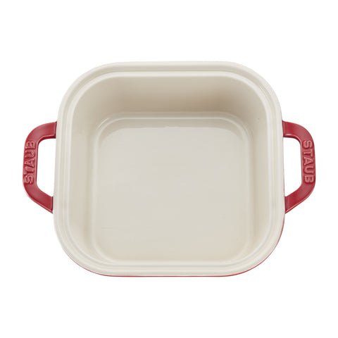 STAUB moisture-resistant stoneware that won't absorb moisture.