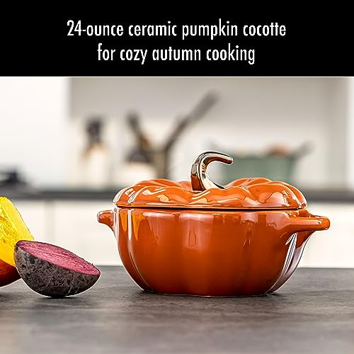 STAUB pumpkin oven to table design showing versatile presentation