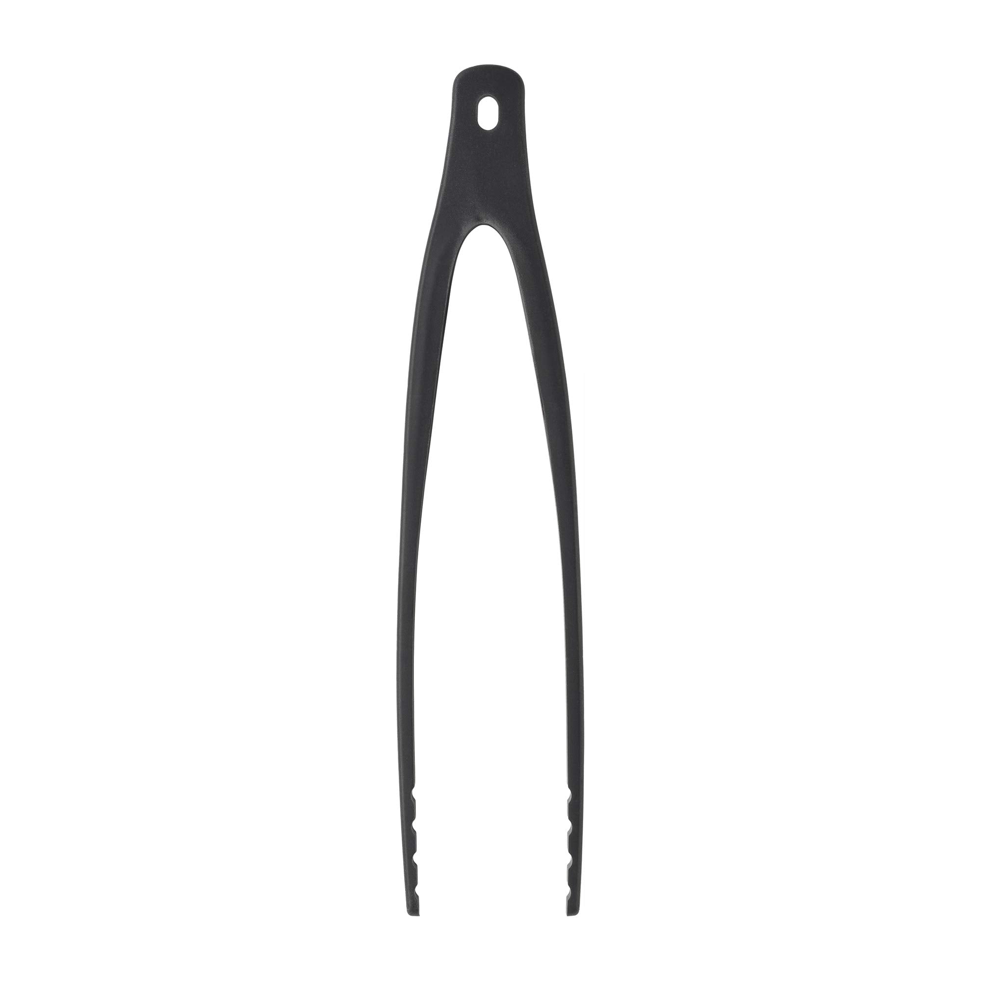 Staub silicone tongs safe for nonstick surfaces and scratch-resistant performance.