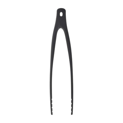 Staub silicone tongs safe for nonstick surfaces and scratch-resistant performance.