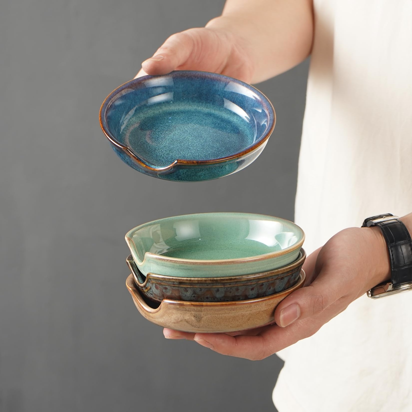 STE-CER spoon rest for coffee bar decor adds functional style