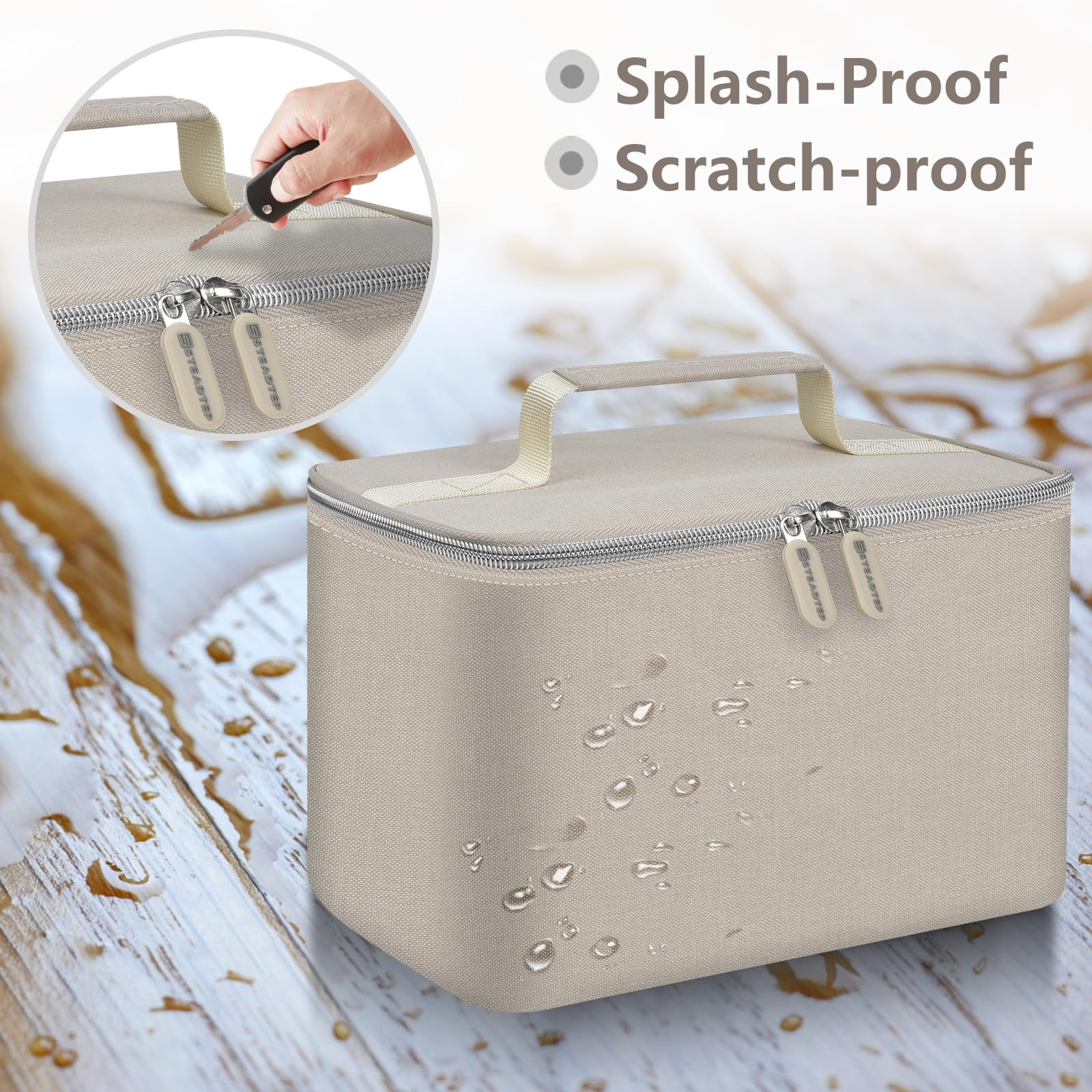 Steadtep bag carry handle enables easy transport at home or away