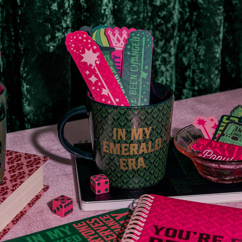 Steel Mill & Co Wicked Mug enhances tea time with emerald glow.