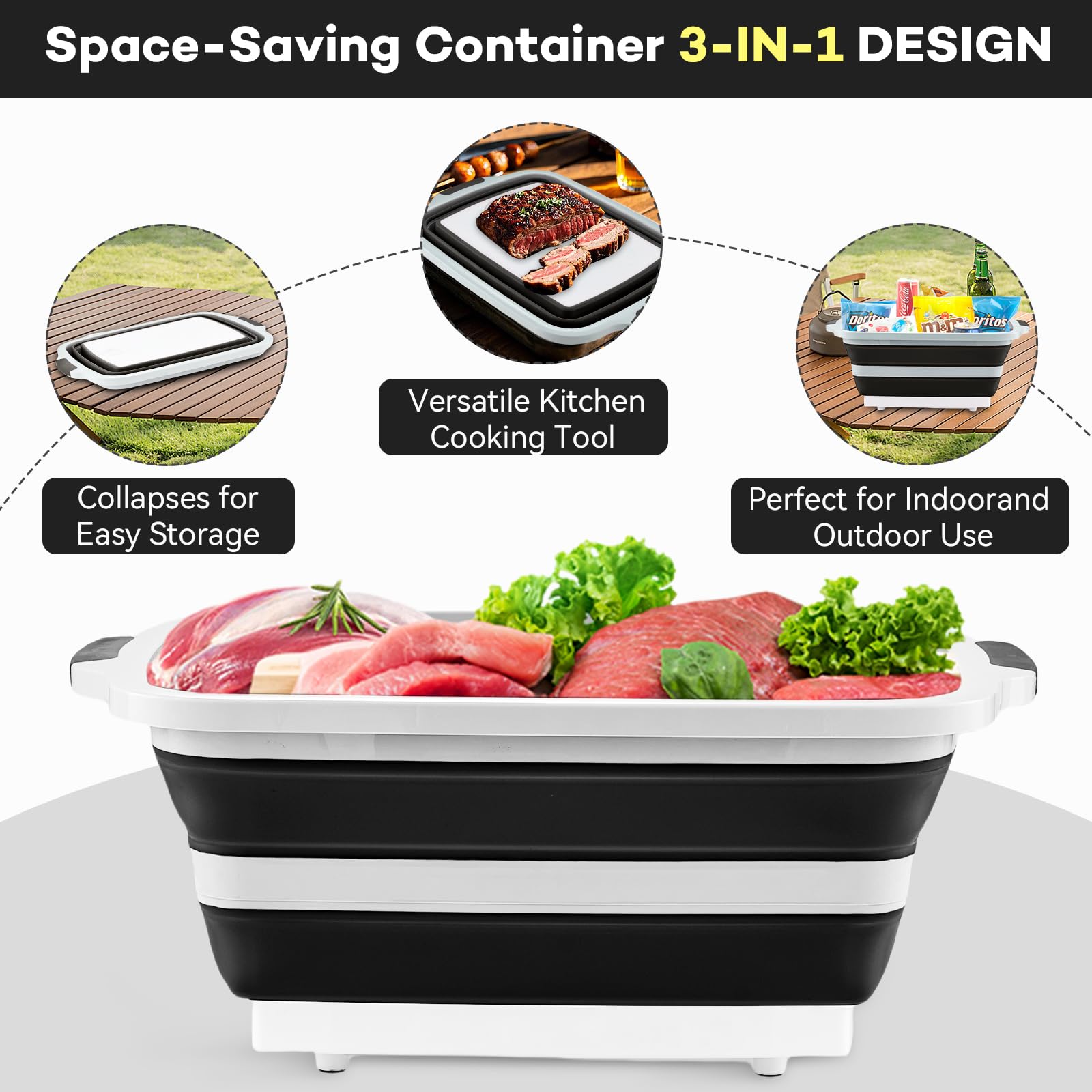 SteelyCo non-slip base and legs keep the setup steady on any surface.