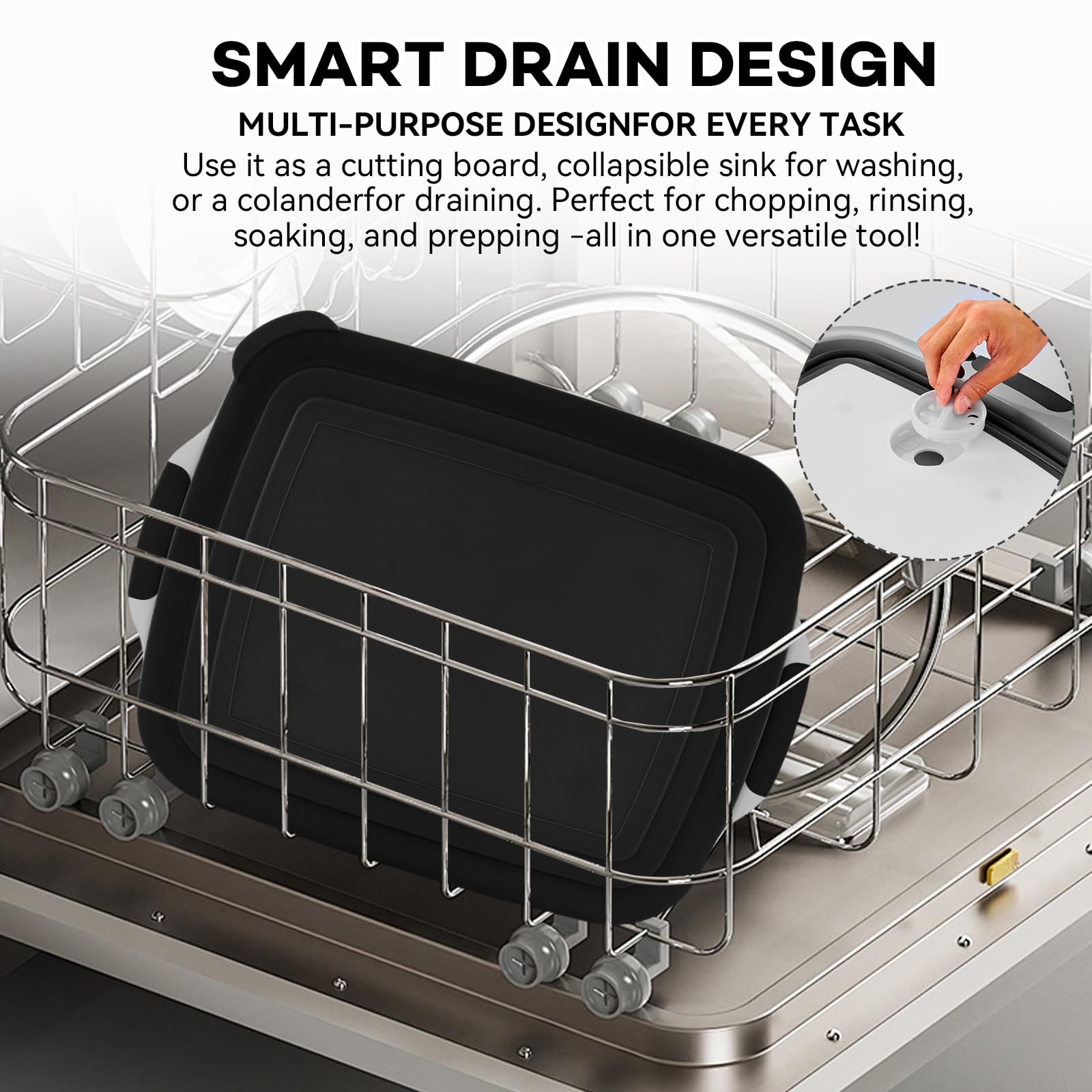 SteelyCo portable outdoor kitchen setup folded for compact storage.