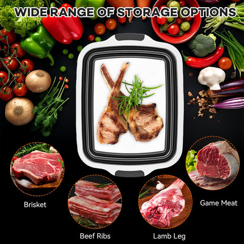 SteelyCo drain plug showing leak-free design for marinating and washing.