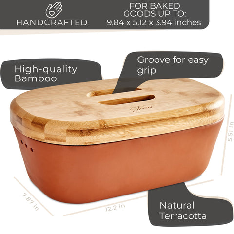 Steinzeit natural materials free of toxic plastics for bread storage