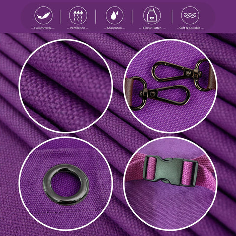Stenffy apron strap adjustment ensures comfortable fit for multiple sizes.