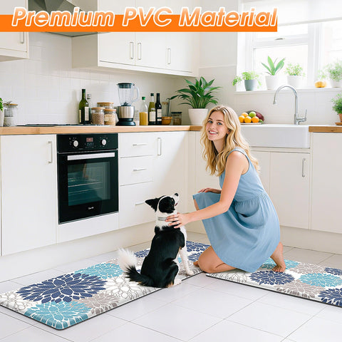 StepLively washable PVC material resists spills for easy cleaning