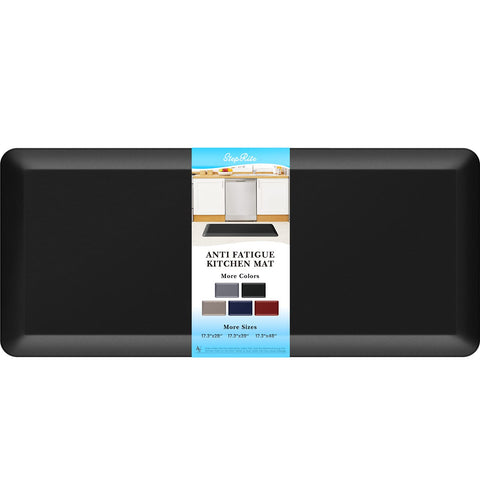 StepRite kitchen mat front view offers supportive standing for long cooking tasks.