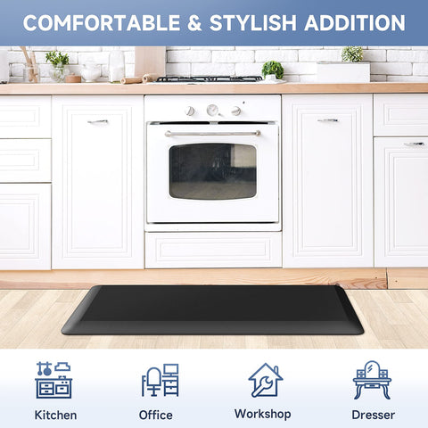 StepRite mat in a workshop area supports feet during projects.