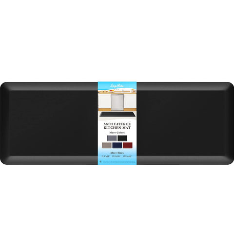 StepRite anti-fatigue memory foam mat cushions long cooking tasks.
