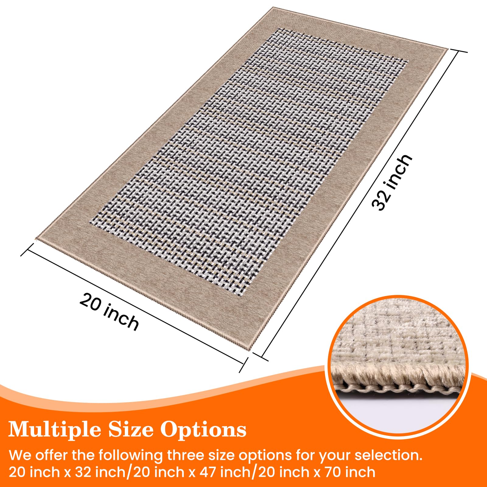 StepRite kitchen mat with non-slip backing for secure footing on any floor