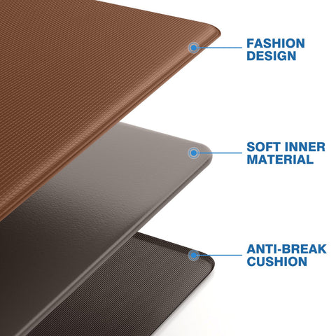 StepRite terracotta color adds warm style to kitchen and workspace