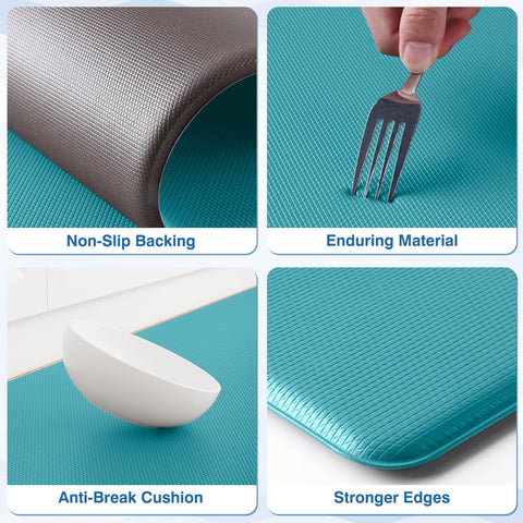 StepRite waterproof surface eases cleaning after spills.