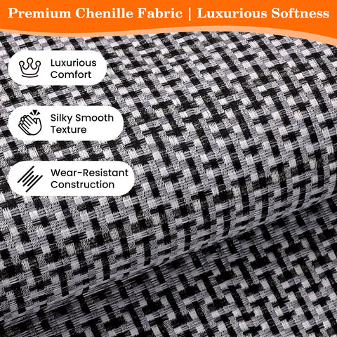 StepRite kitchen rug 32x20 absorbent chenille soaks spills quickly at sink.