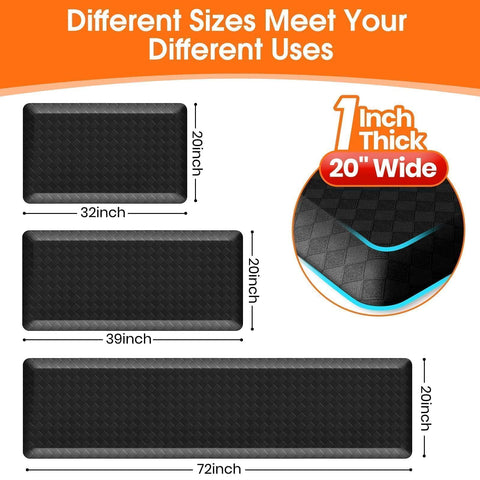 StepRite multi-use mat fits kitchen, laundry, and workshop areas.