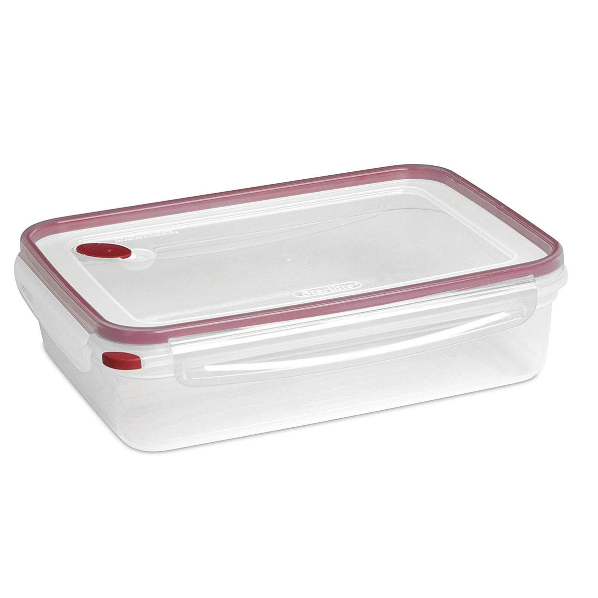 Sterilite Ultra-Seal 16-Cup rectangle container front view with airtight seal.