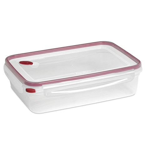 Sterilite Ultra-Seal 16-Cup rectangle container front view with airtight seal.