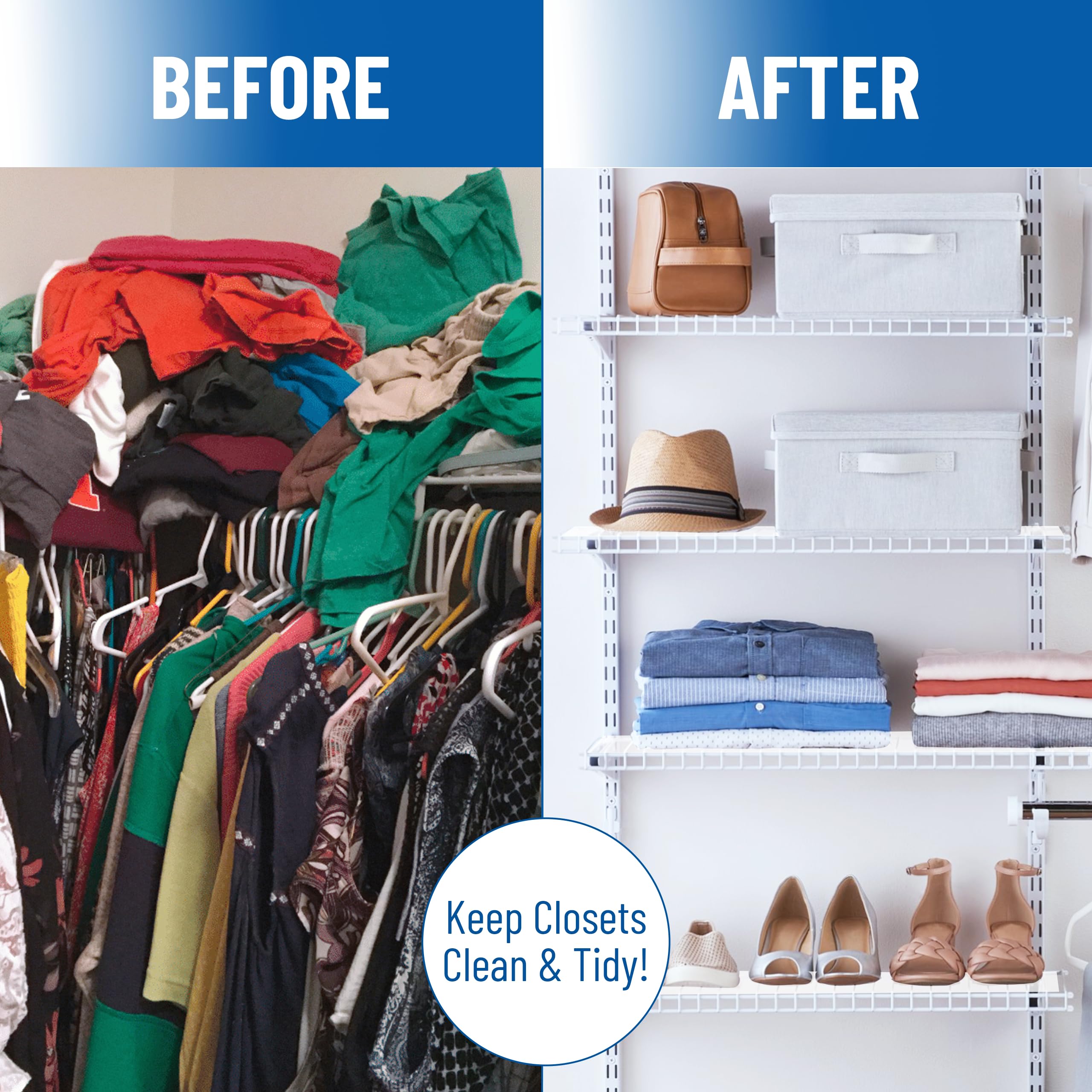 Sterling Shelf Liner easy-clean surface, wipe with damp cloth to remove spills.