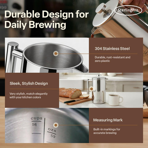 SterlingPro travel-ready packaging and portable design for camping or office use.