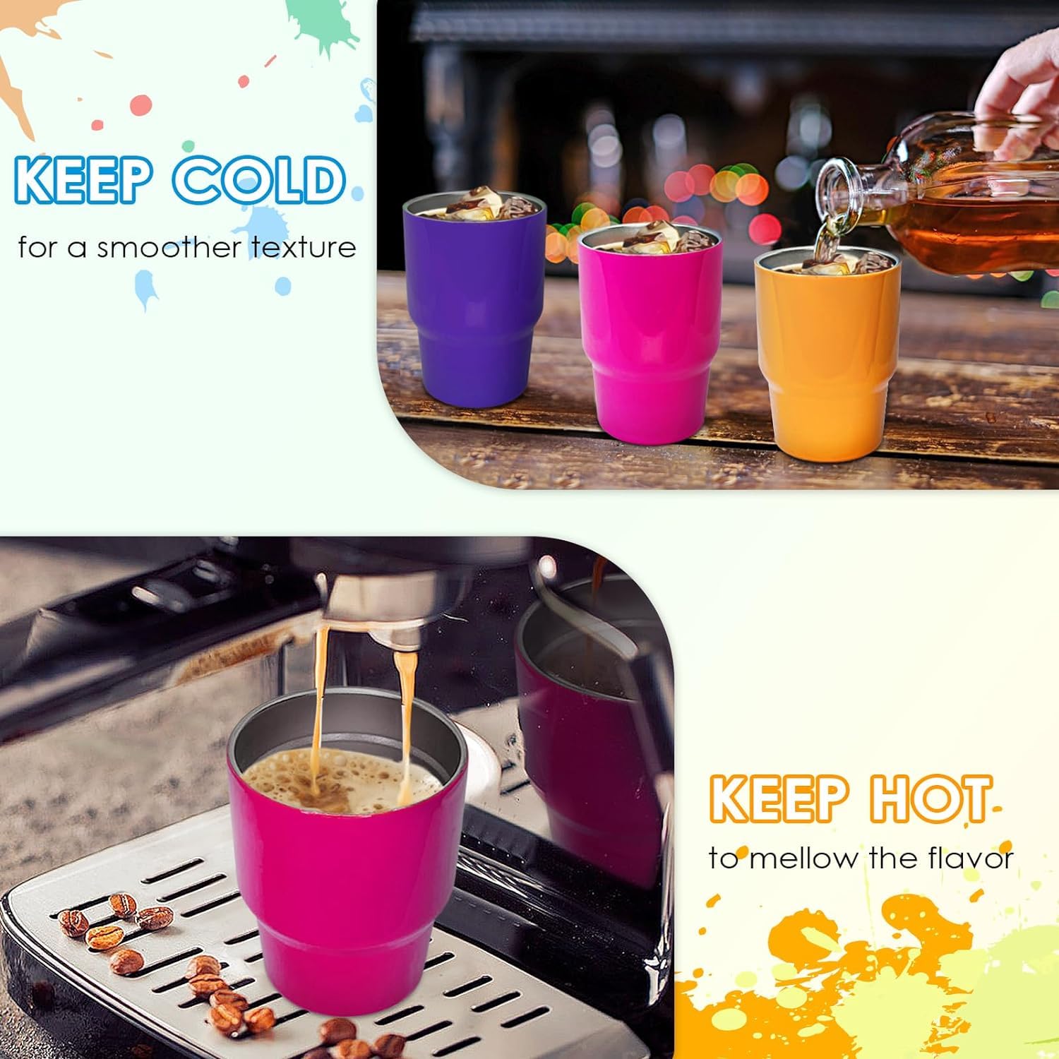 STFALI gift-ready mini tumbler set ideal for birthdays and celebrations